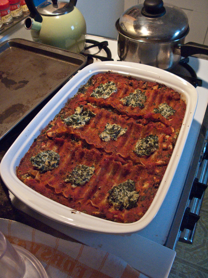 Spinach Lasagna