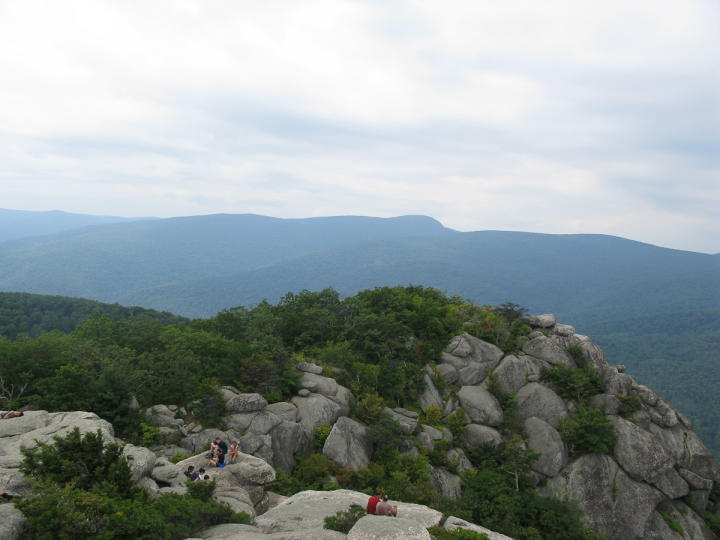 View from the top of the mountain