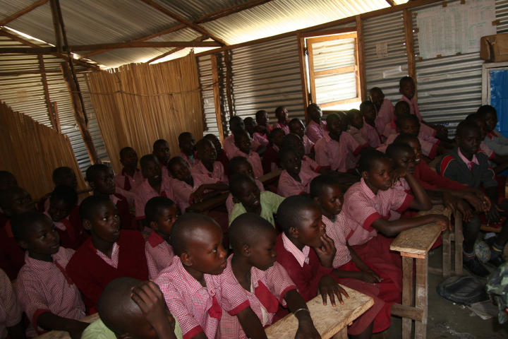 School time in the old class rooms