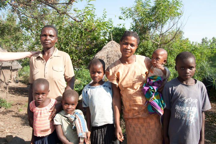 A family we took the Word to