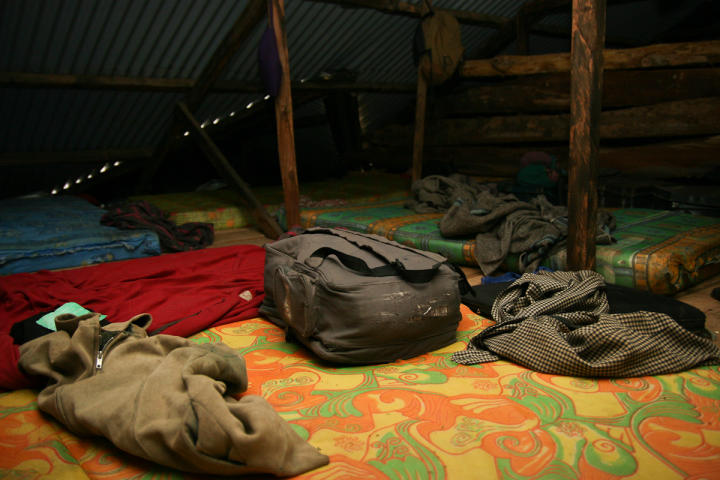 The boys' attic bed room