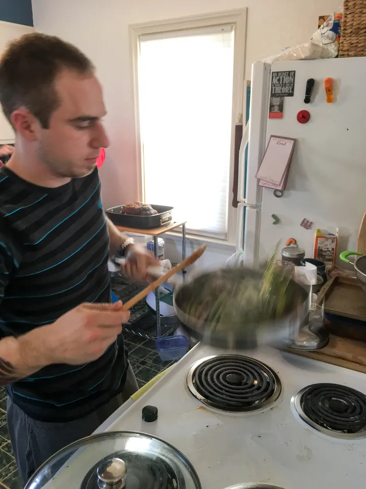 SW Making Asparagus