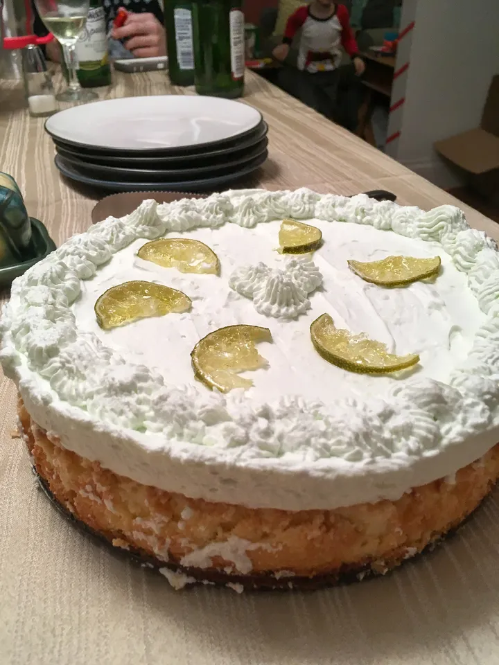 Key Lime Mousse Cheesecake