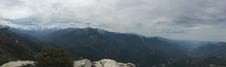 View from the top of Moro Rock (by SW)