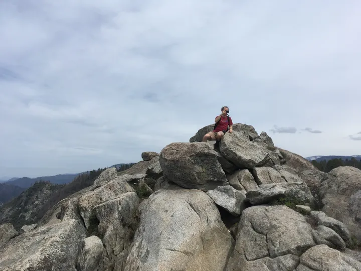 JTB at the top of Moro Rock