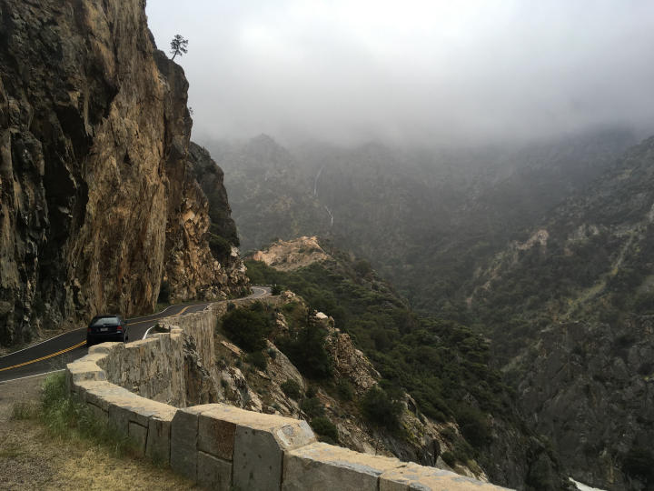 View of Kings Canyon from Rt 180