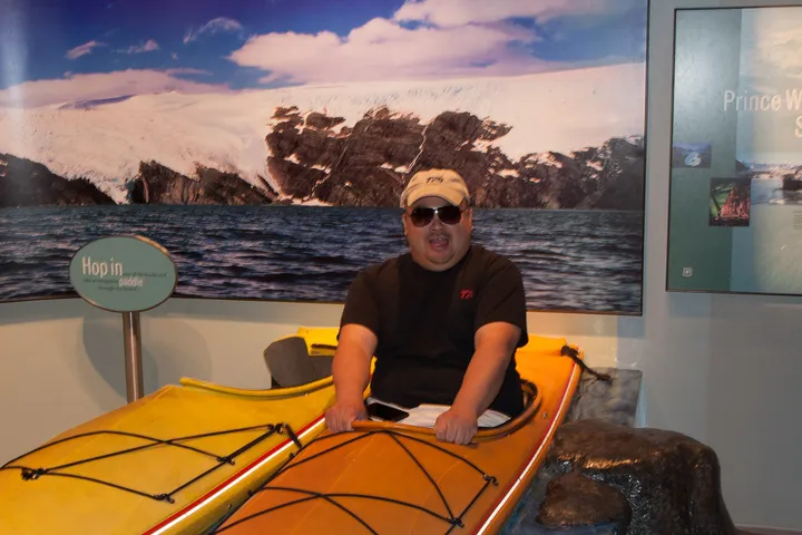 JP loves kayaking