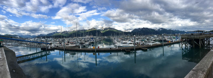 The harbor of Seward