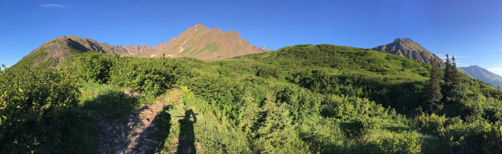 Nearby mountains