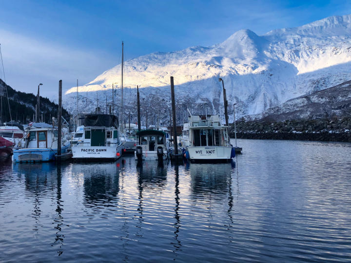 The docks at Whittier