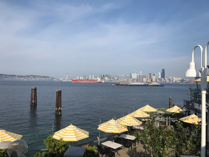 Seattle, as seen from Salty's