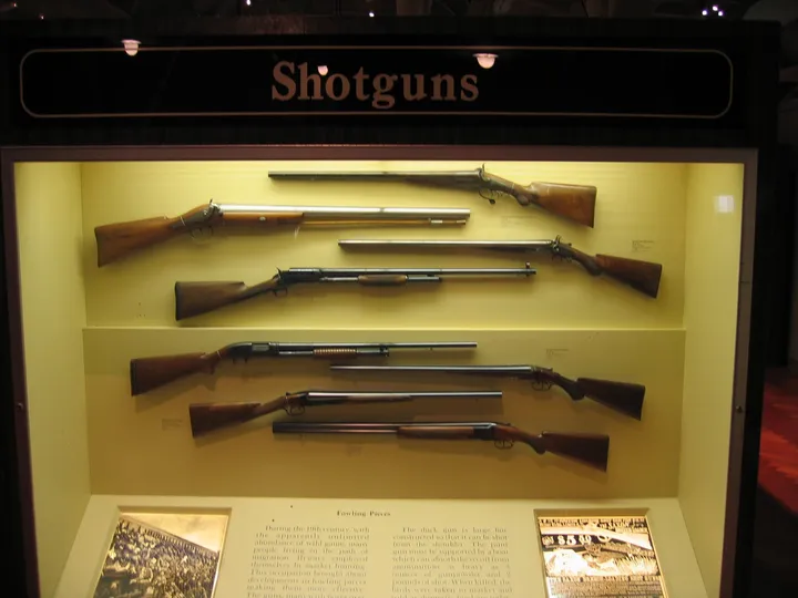 Assorted shotguns