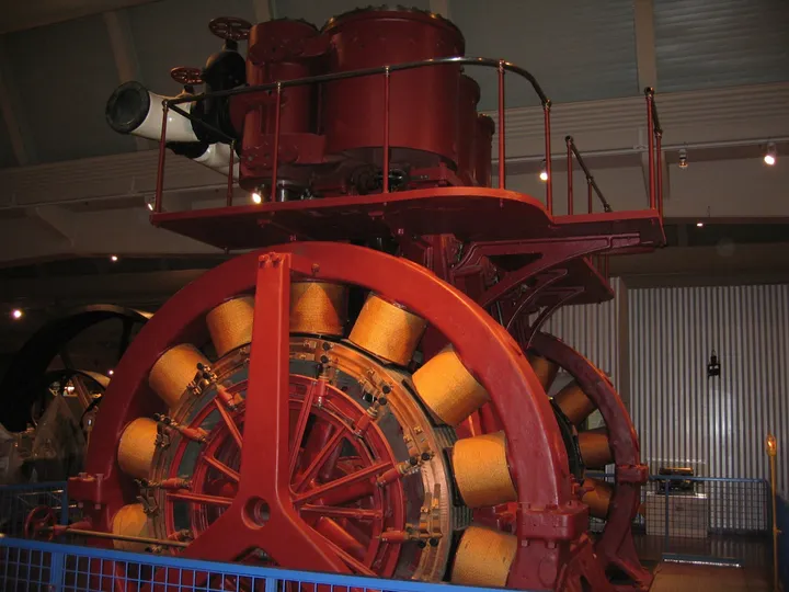 Steam engine and electric generator 1