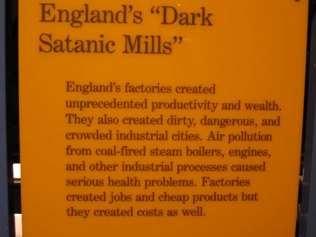 England's Dark, Satanic Mills