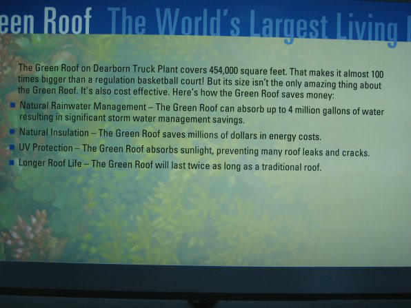 Placard: The Green Roof