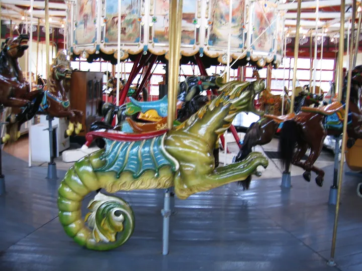 Another blurry carousel picture