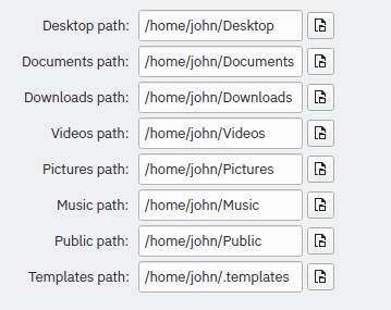 screenshot of plasma providing a clear way to change folder paths