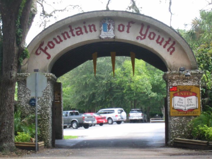 Entrance to Fountain of Youth