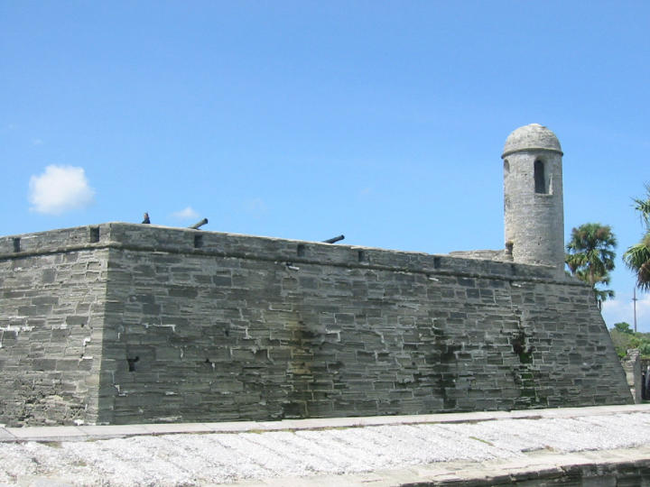 The fort at St. Augustine