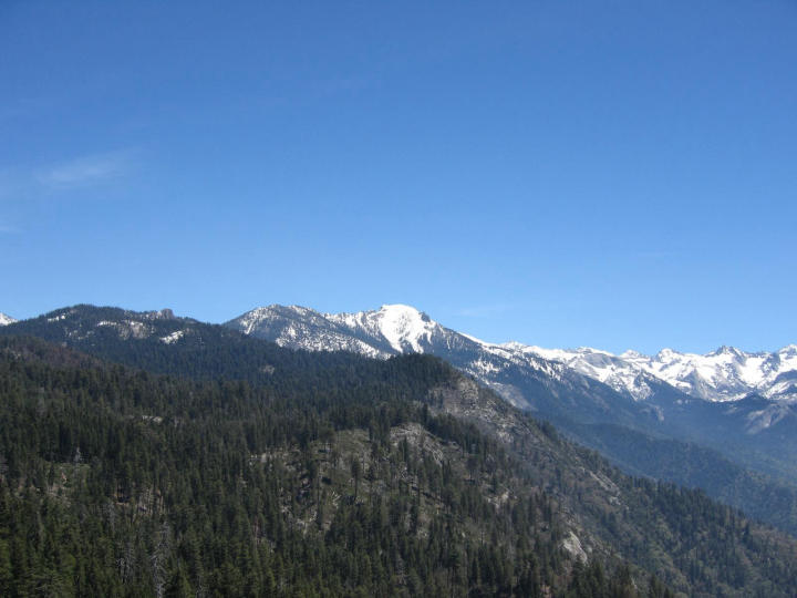 Mountain view from atop Moro Rock