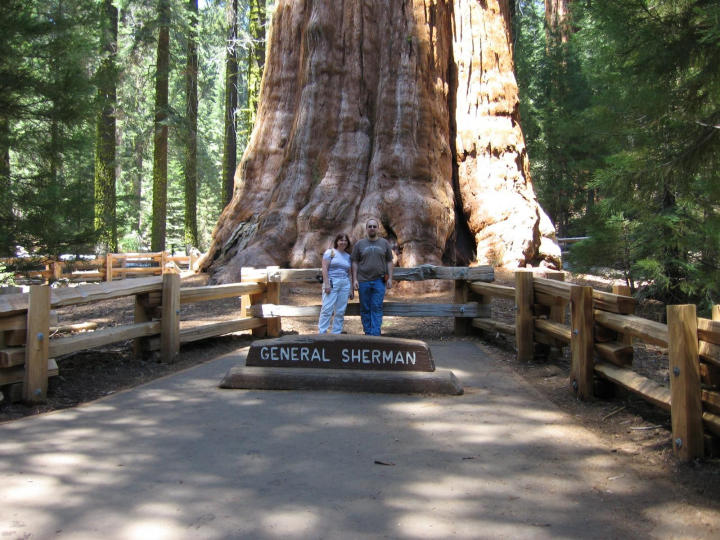 Group shot at the General Sherman