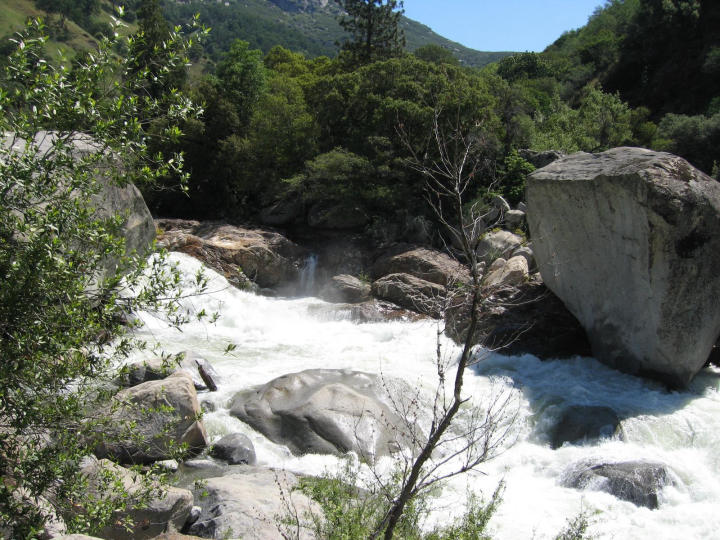 The river near Hospital Rock