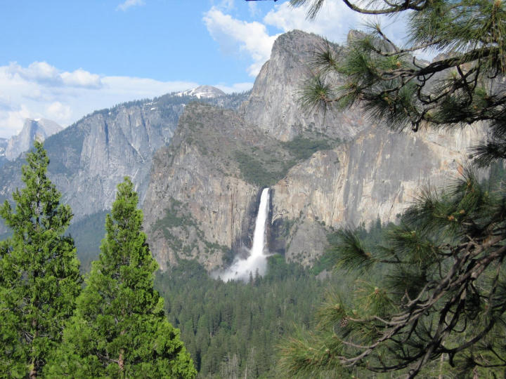 Bridal Veil falls again