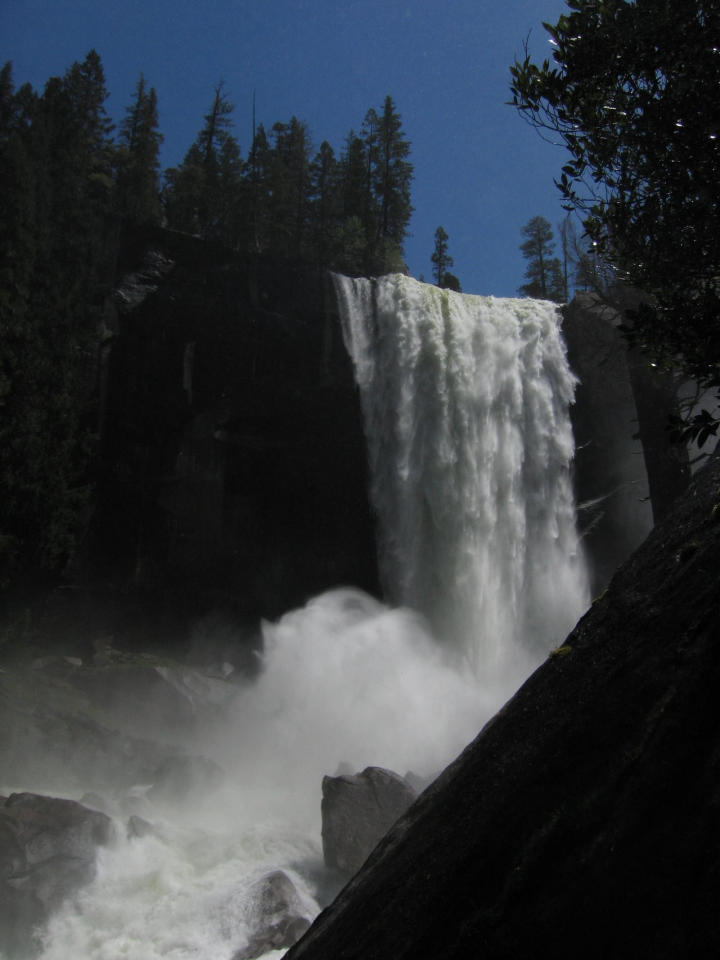 Getting closer to Vernal Falls