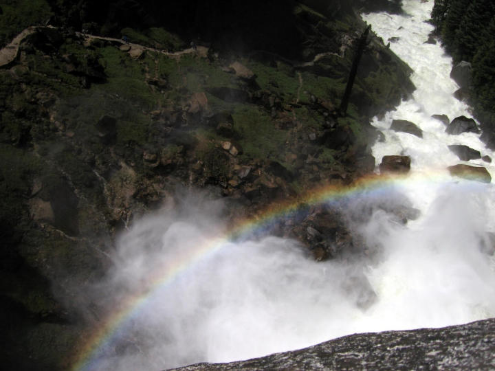 The path leading up to Vernal Falls