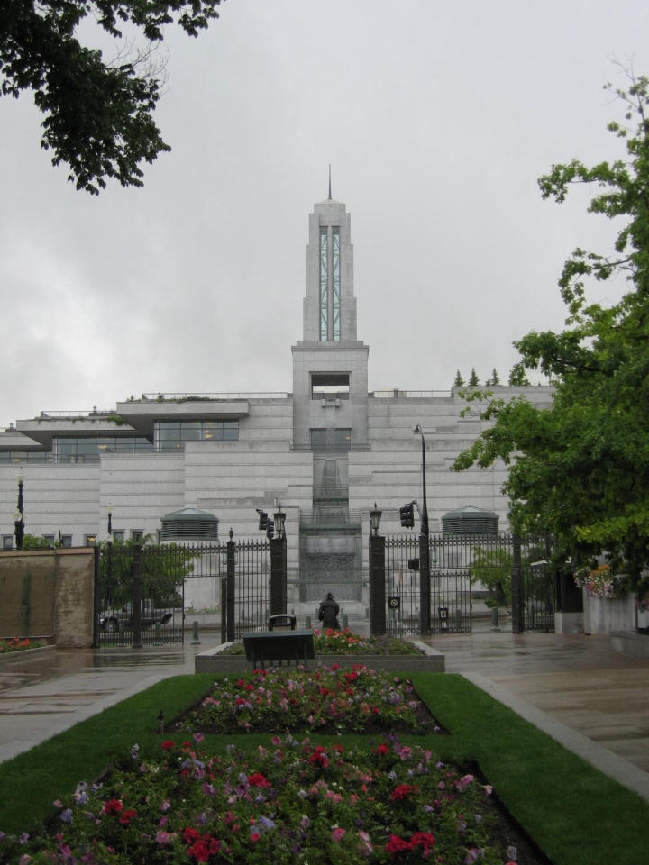 The conference center, where services are usually held