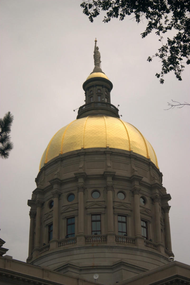 The capitol's dome