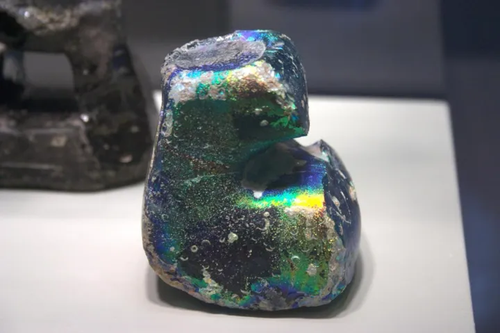 Mystery glass fragment