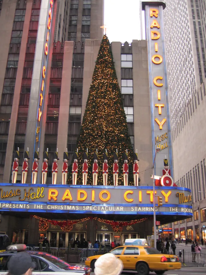 Radio City music Hall’s Tree