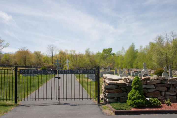 One of the local cemeteries