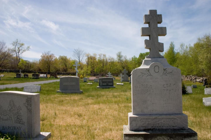 Old headstone