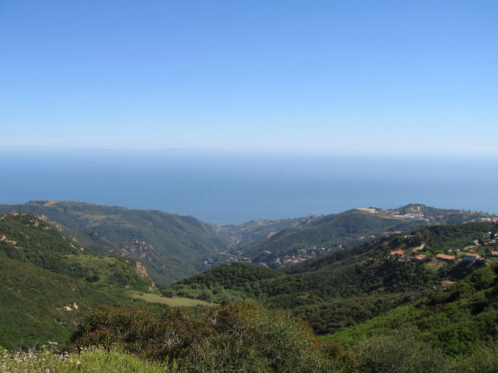 More ocean and mountains