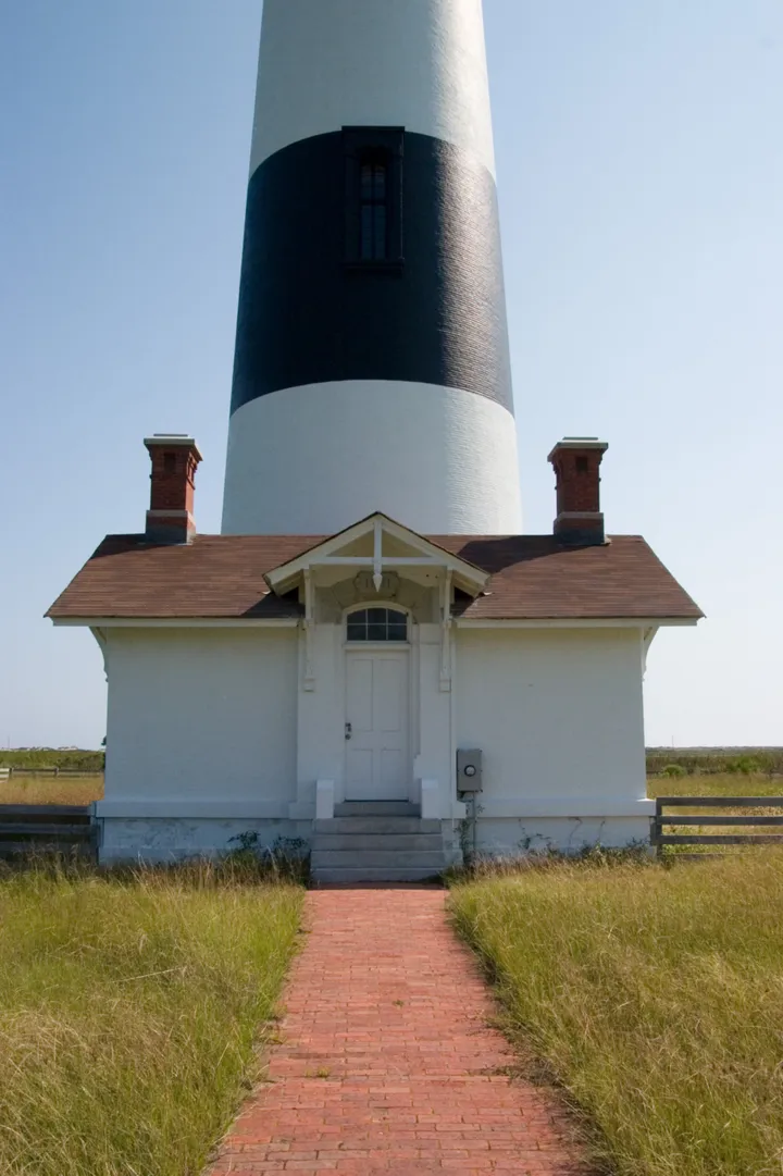 Entrance to Bodie Island Lighthouse