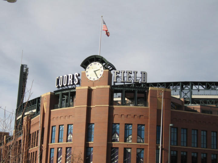 Coors Field, home of the Colorado Rockies