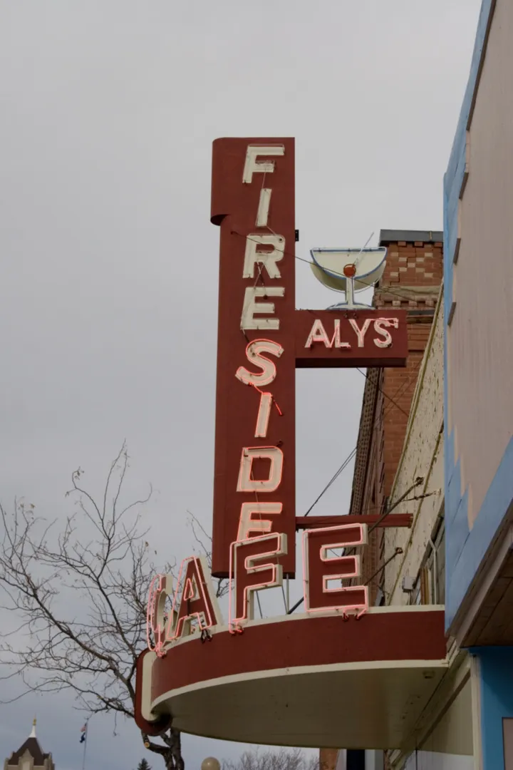 Alys’ Fireside Cafe. The only place to eat in Walsenburg!