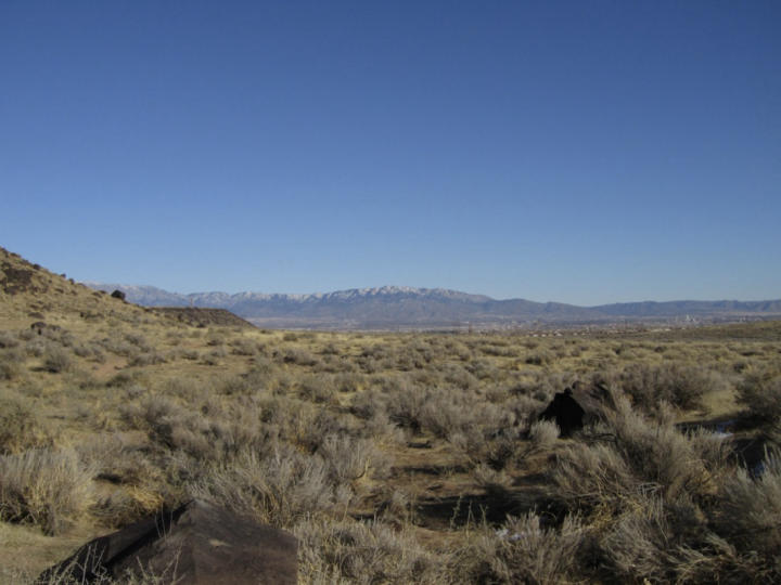 Distant mountains