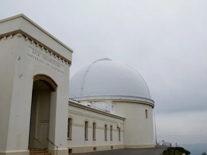 The original observatory dome