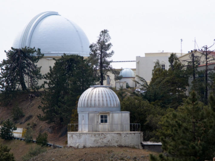 The cluster of domes at the original building