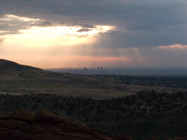 Dawn comes to Denver